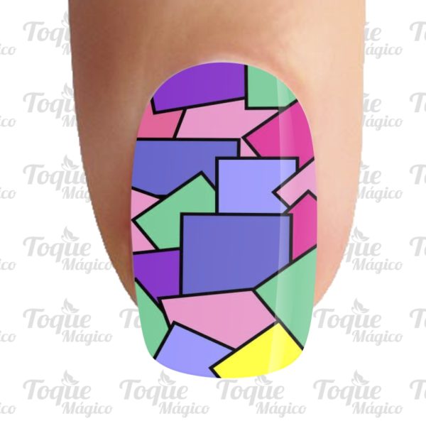 peliculas para unhas abstrato