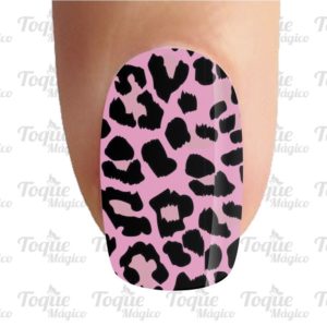 adesivo de unhas animal print