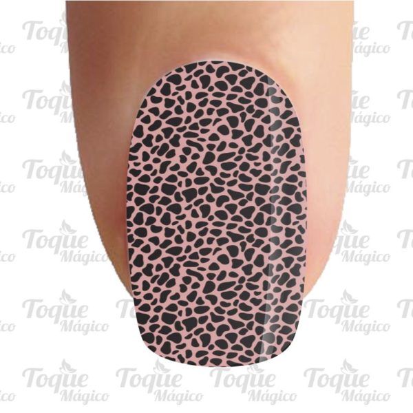 adesivos de unhas animal print